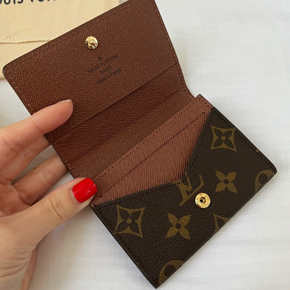 Louis Vuitton envelope business card holder